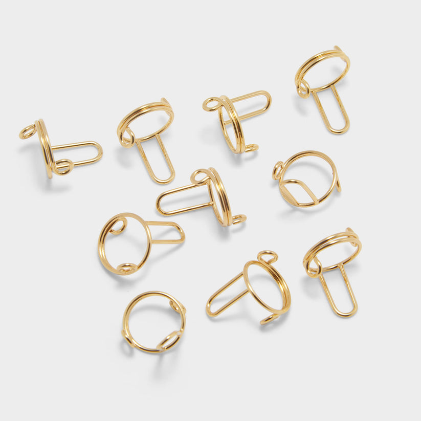 BlessedNoor Nail Rings